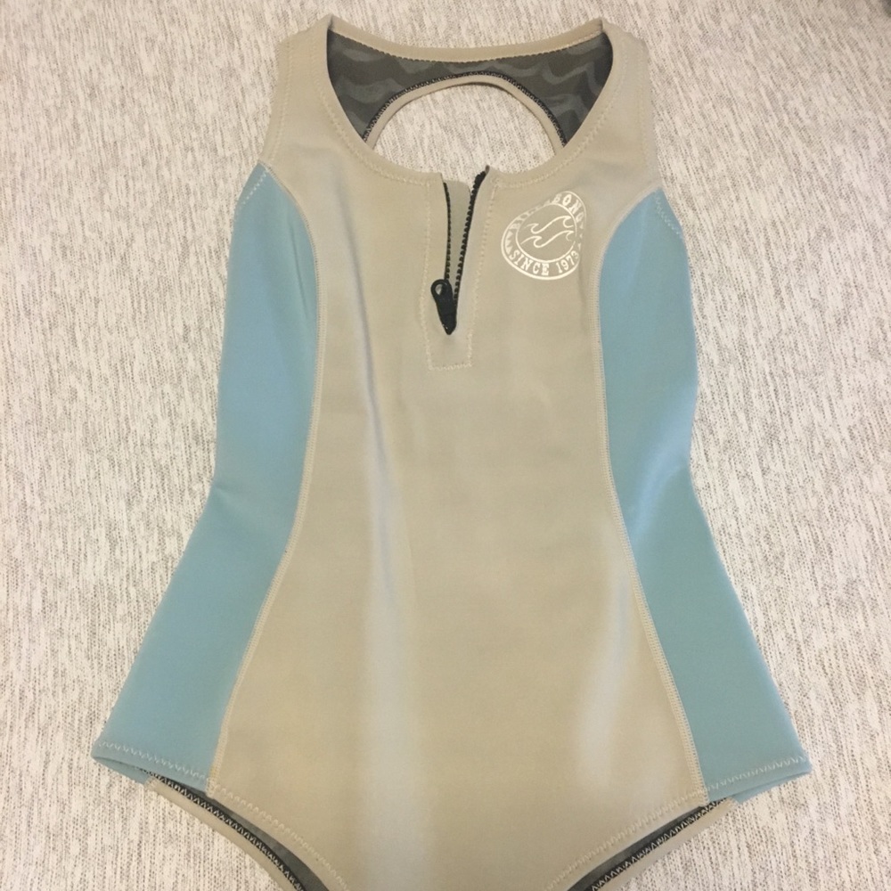 Billabong Sleeveless Springsuit One-Piece Swimsuit
